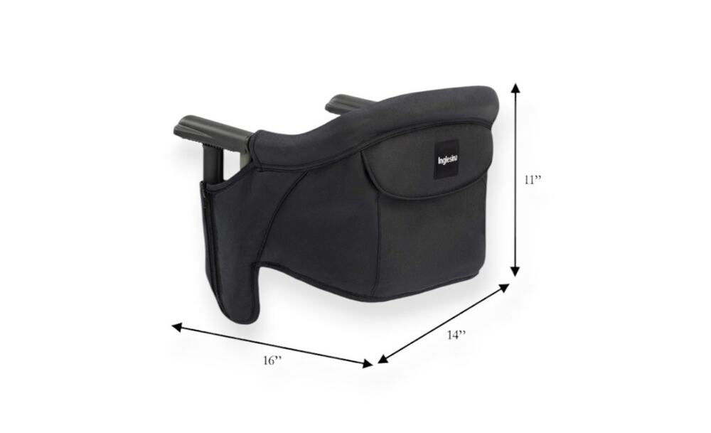Inglesina Fast Table Chair And Tray 1-3 Years - Black